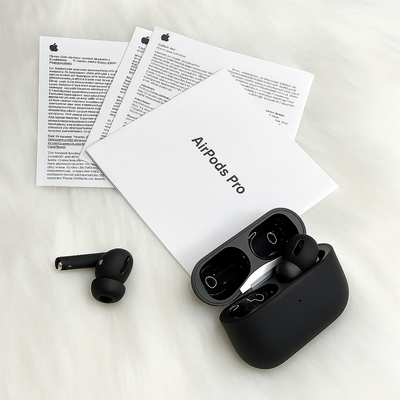 AirPods Pro 2nd Generation (Black Edition) – With MagSafe Case & High Bass Correction