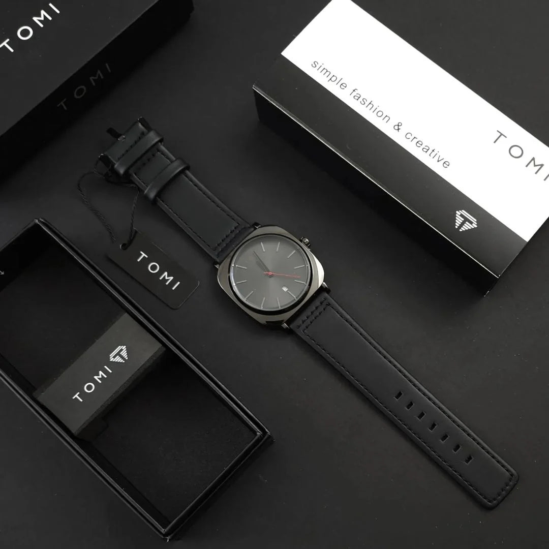 TOMI T-084 Men’s Watch | Quartz Date